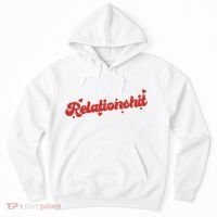 Relationshit Funny Anti Valentine Hoodie thumb 0
