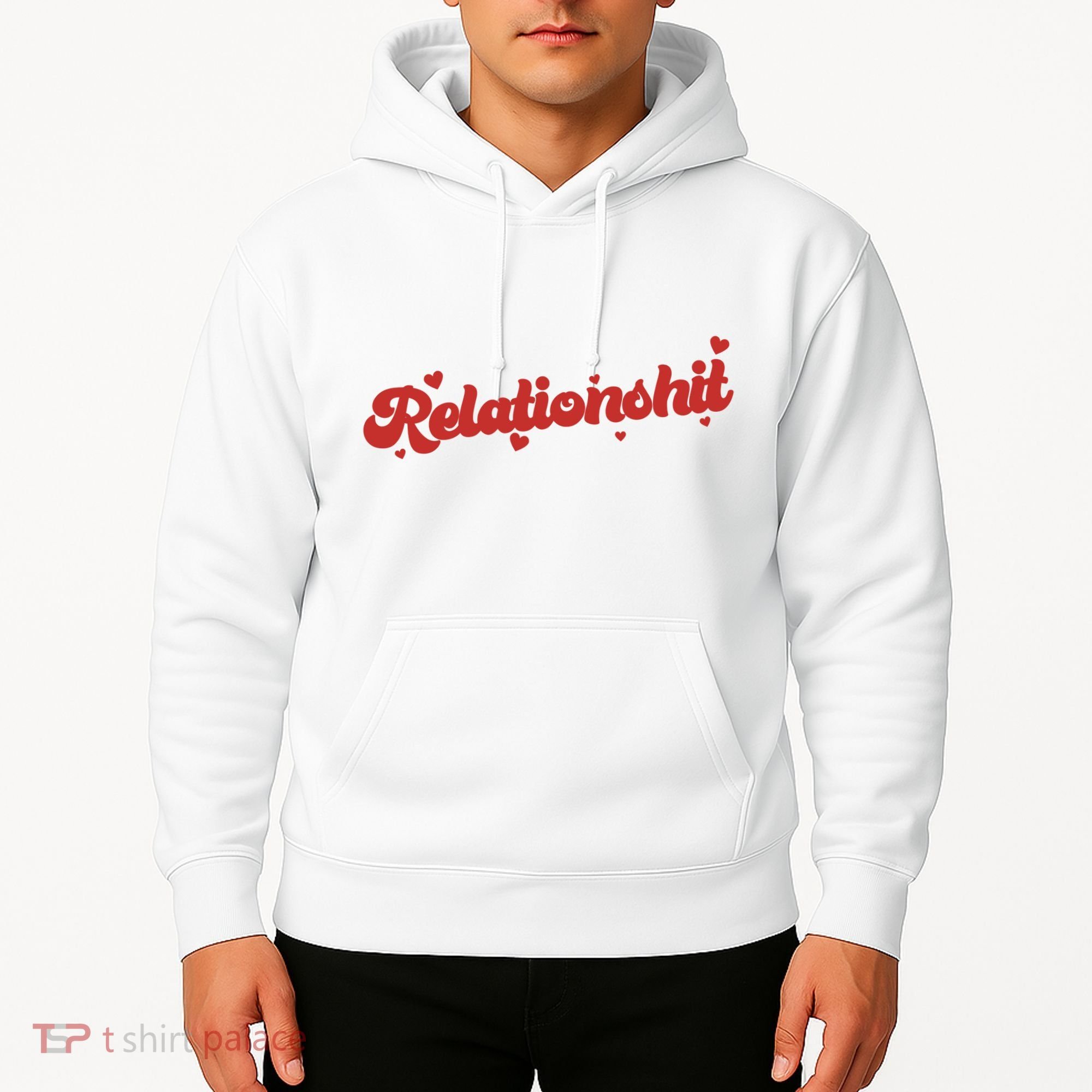 Relationshit Funny Anti Valentine Hoodie