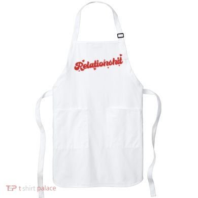 Relationshit Funny Anti Valentine Apron