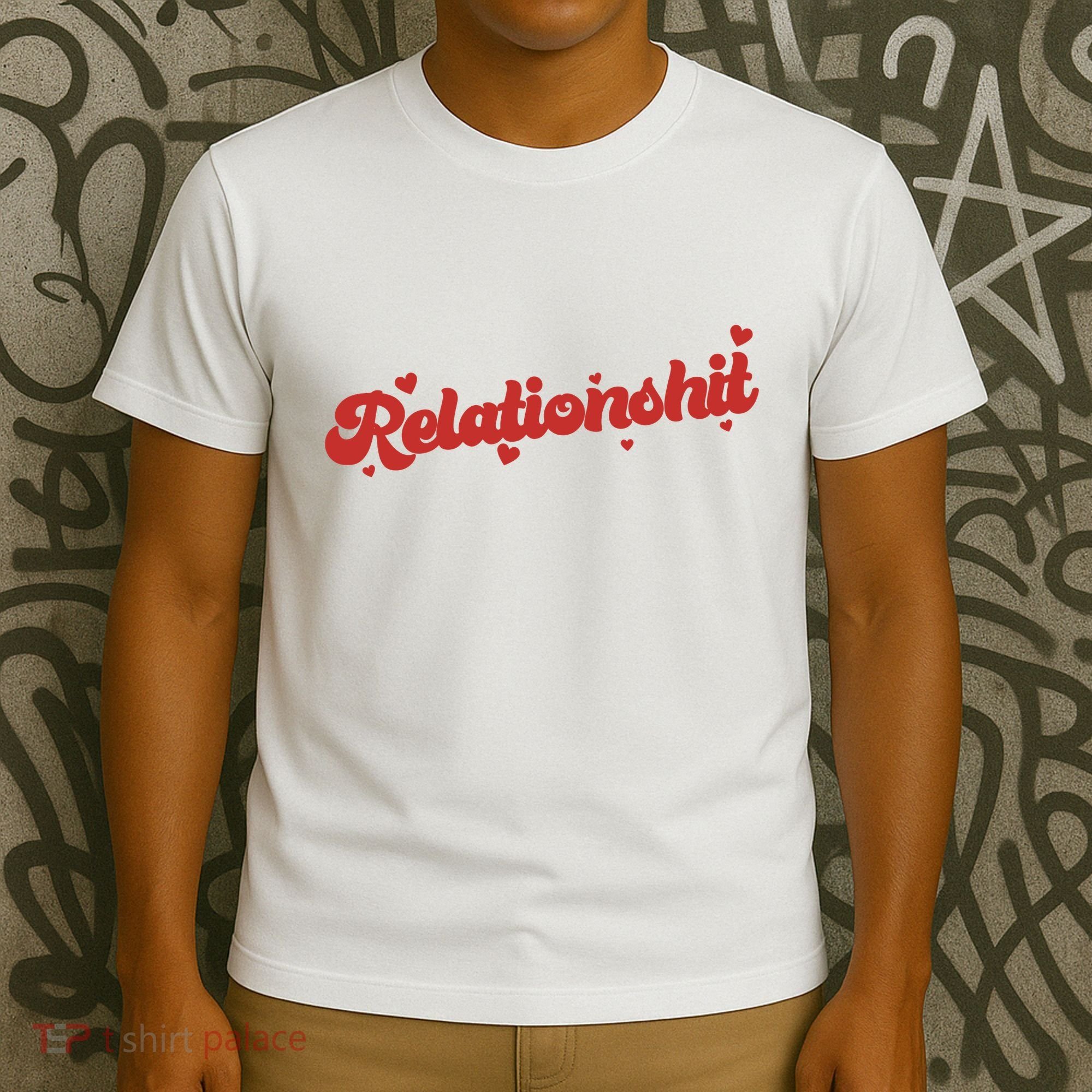Relationshit Funny Anti Valentine T-Shirt
