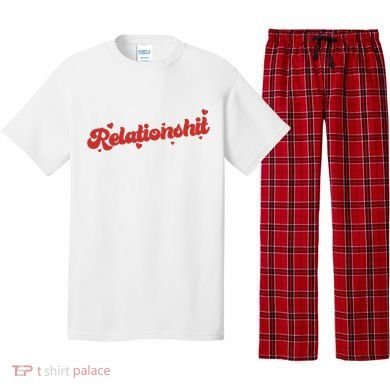 Relationshit Funny Anti Valentine Pajama Set