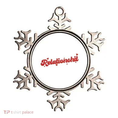 Relationshit Funny Anti Valentine Ornament