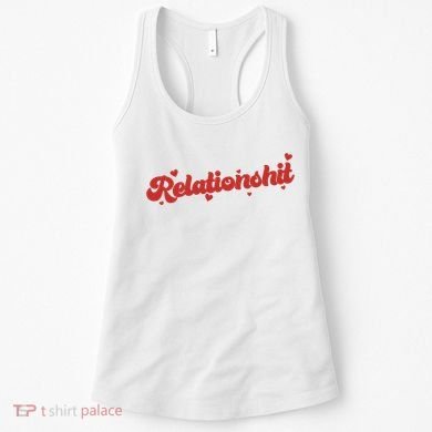 Relationshit Funny Anti Valentine Women's Tank Top