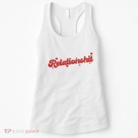 Relationshit Funny Anti Valentine Women's Tank Top thumb 0