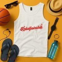 Relationshit Funny Anti Valentine Tank Top thumb 4