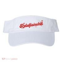 Relationshit Funny Anti Valentine Visor thumb 0