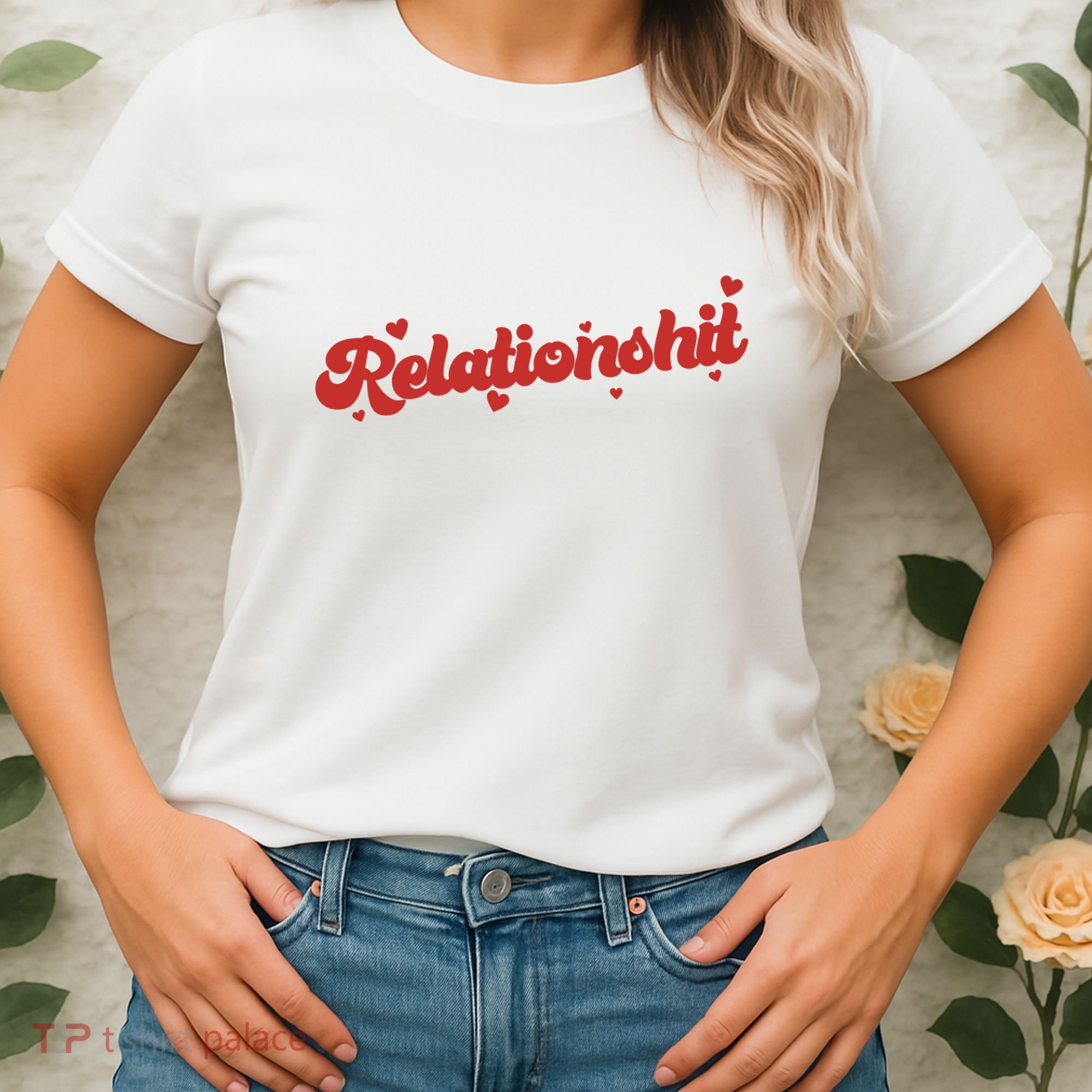 Relationshit Funny Anti Valentine Women's T-Shirt