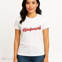 Relationshit Funny Anti Valentine Women's T-Shirt thumb 4