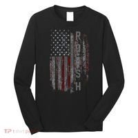 Roush Family American Flag Long Sleeve Shirt thumb 0