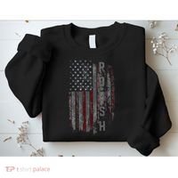 Roush Family American Flag Sweatshirt thumb 2