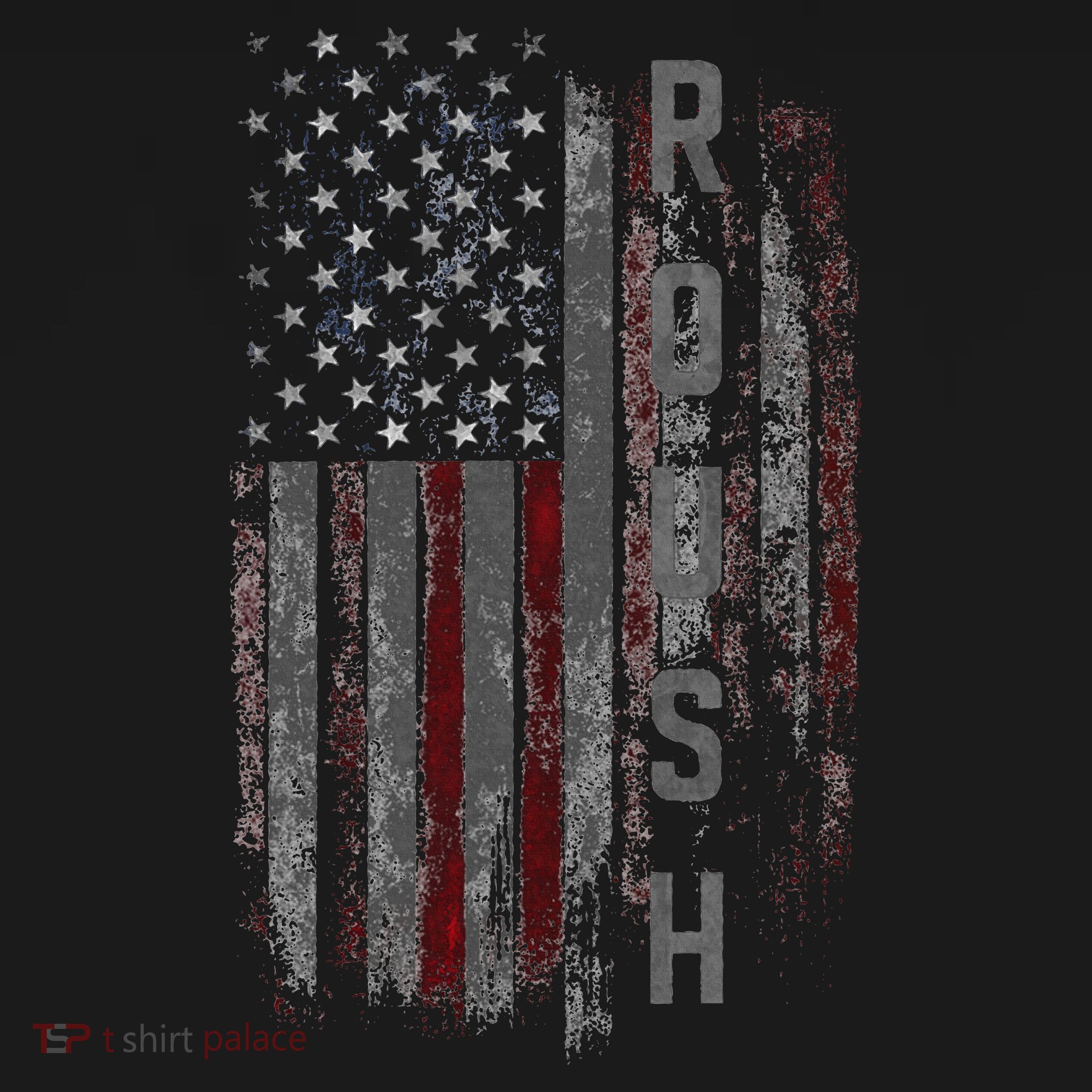 Roush Family American Flag Sweatshirt