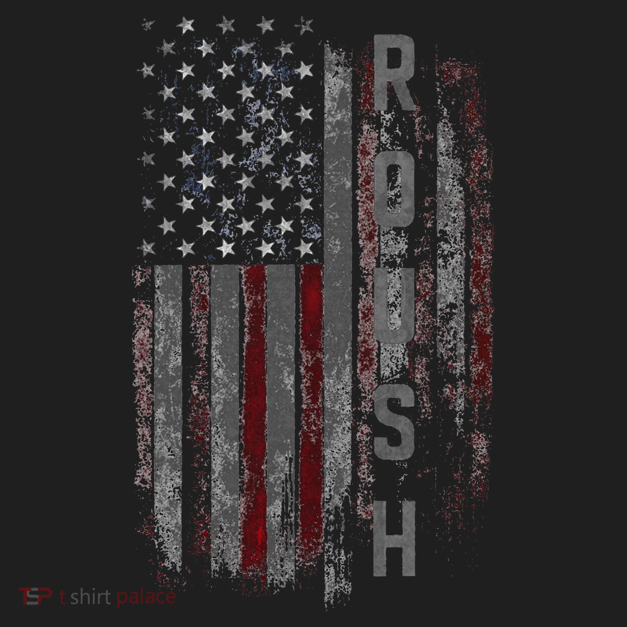 Roush Family American Flag Beanie