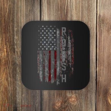 Roush Family American Flag Coaster