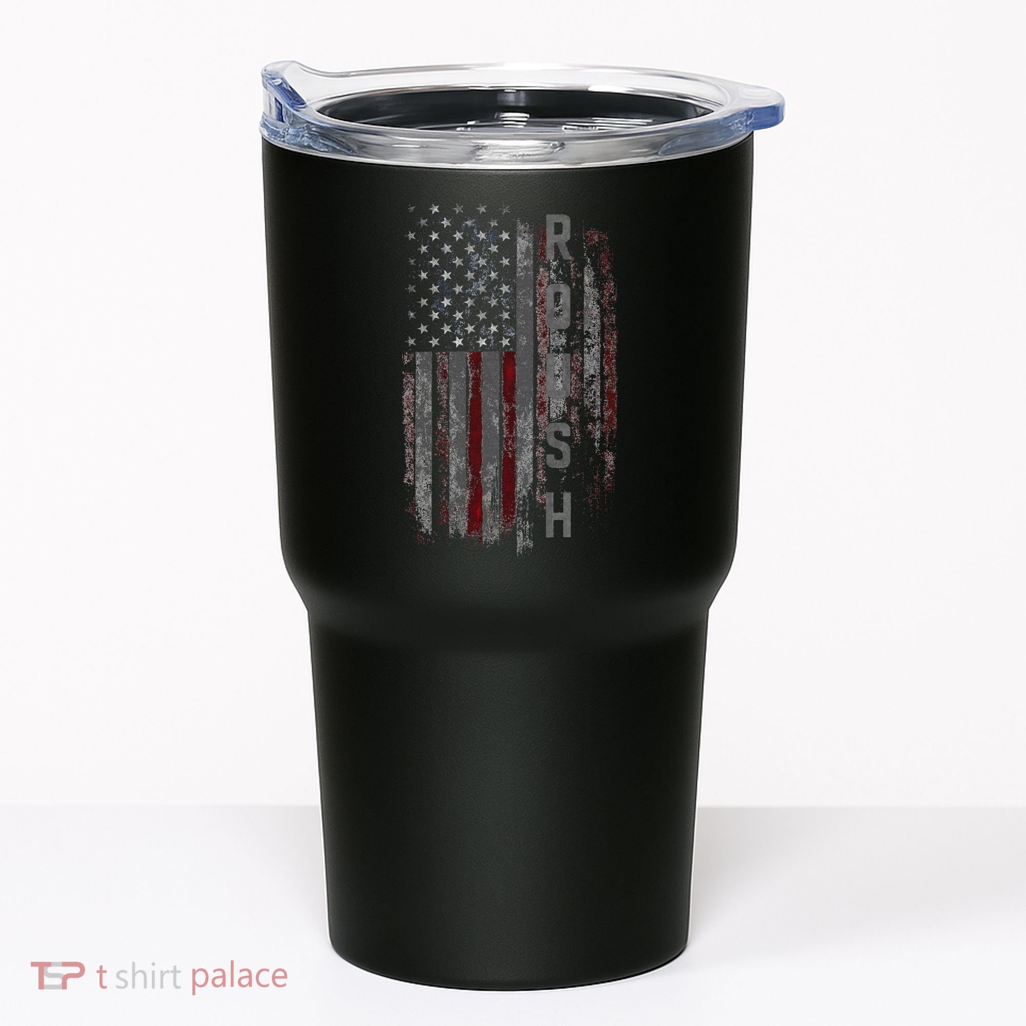 Roush Family American Flag Tumbler