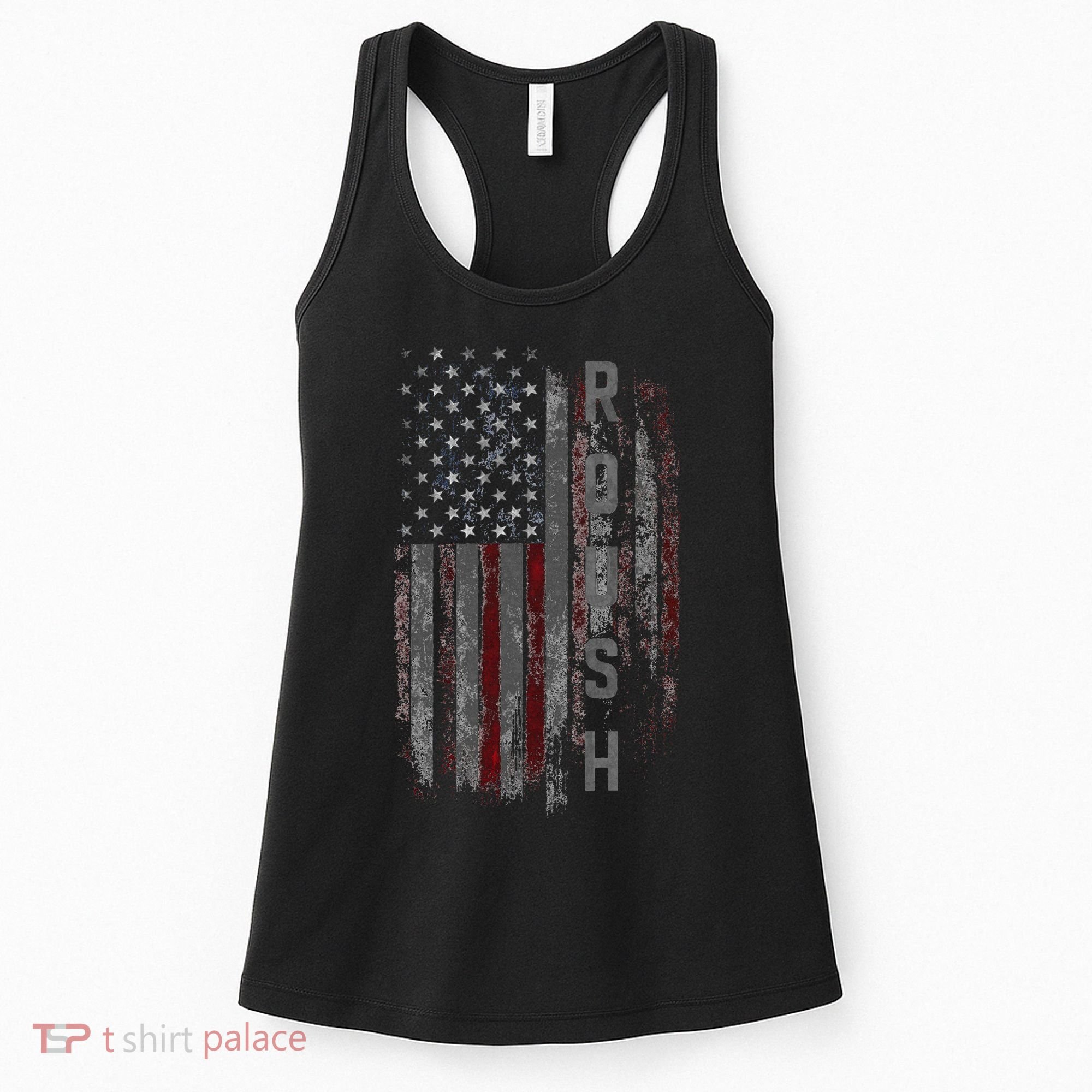 Roush Family American Flag Women's Tank Top