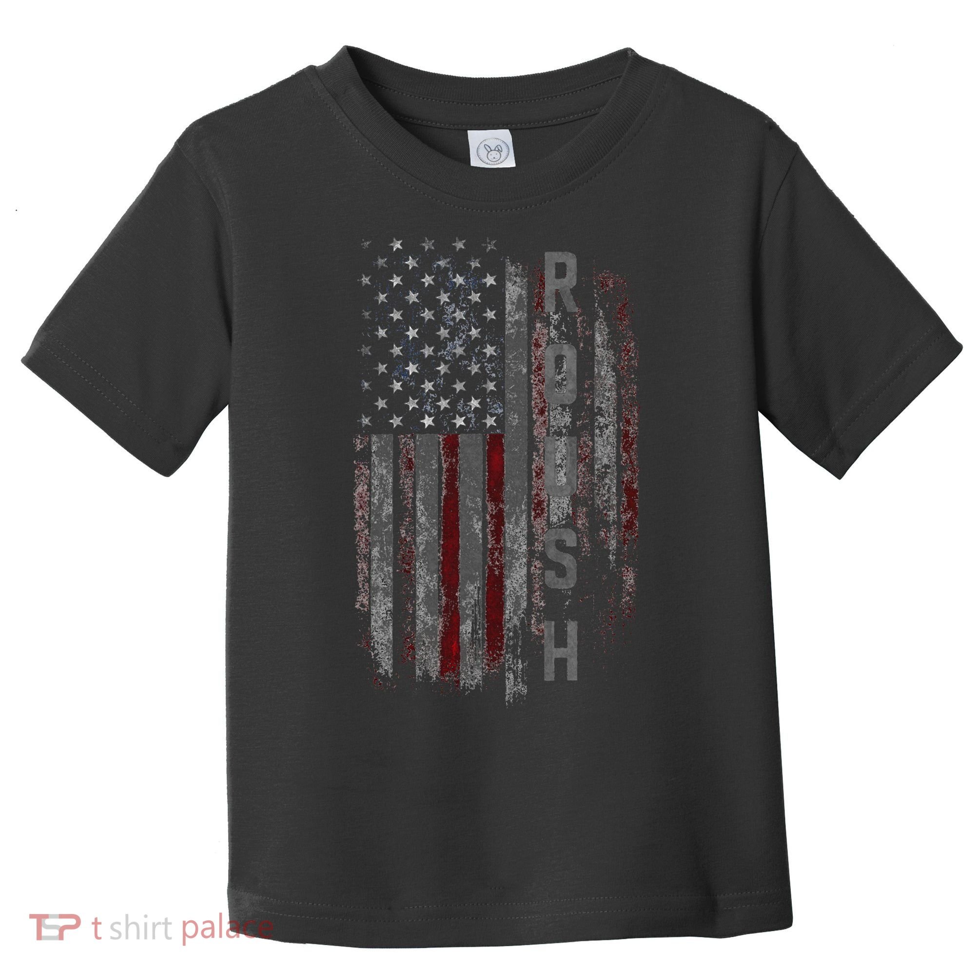 Roush Family American Flag Toddler T-Shirt