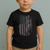 Roush Family American Flag Toddler T-Shirt thumb 2