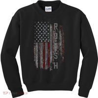 Roush Family American Flag Kids Sweatshirt thumb 0