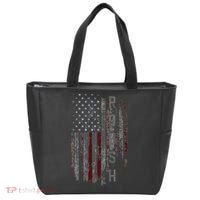 Roush Family American Flag Tote Bag thumb 0
