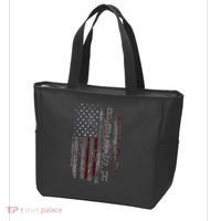 Roush Family American Flag Tote Bag thumb 3