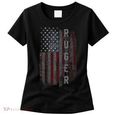 Ruger Family American Flag Women's T-Shirt