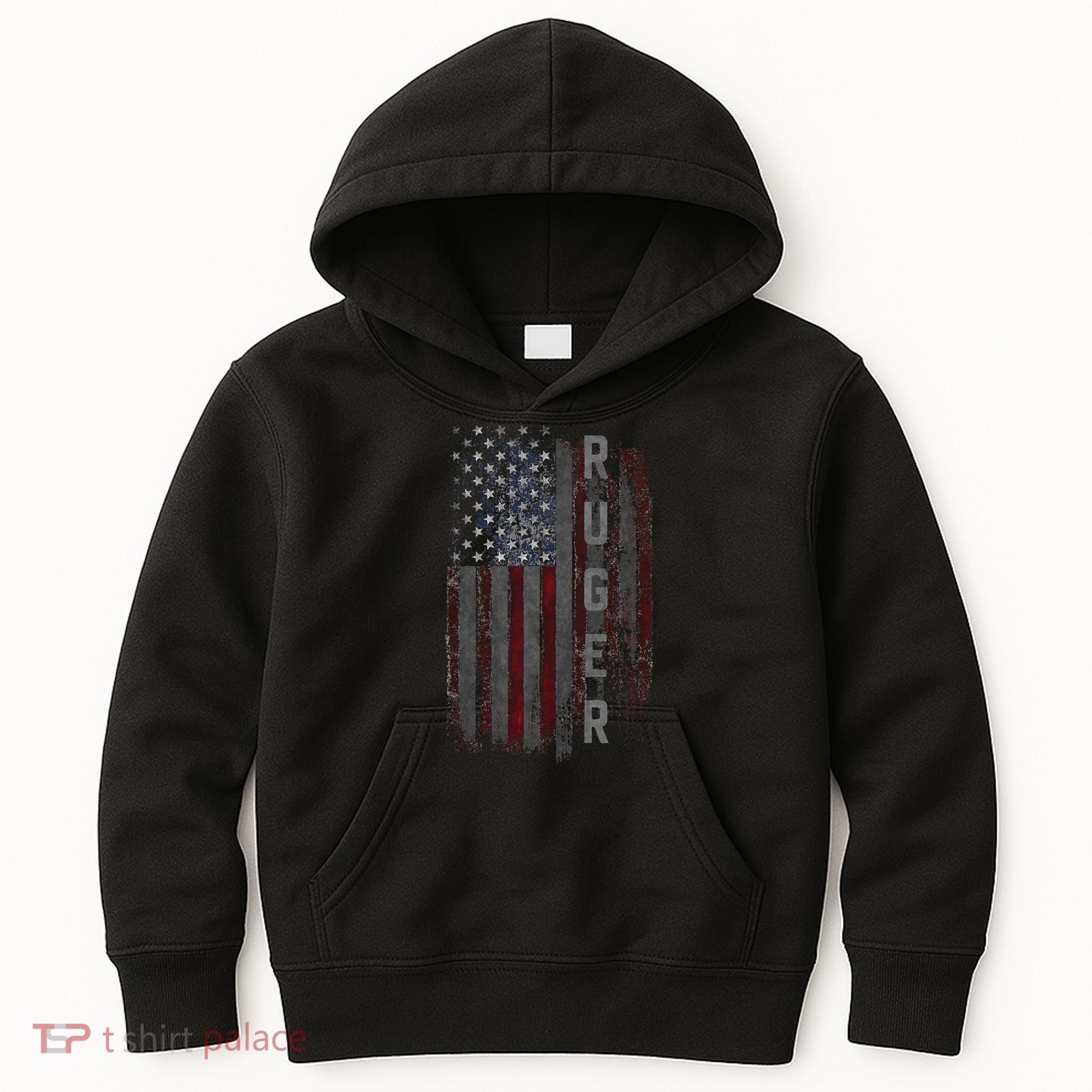 Ruger Family American Flag Kids Hoodie