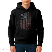 Ruger Family American Flag Kids Hoodie thumb 4