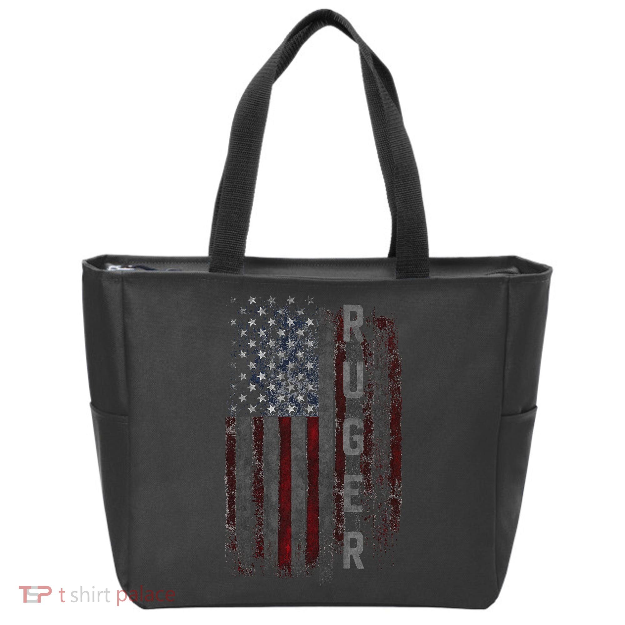 Ruger Family American Flag Tote Bag