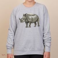Rhinoceros From A Splash Women's Sweatshirt thumb 0