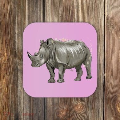 Rhinoceros From A Splash Coaster
