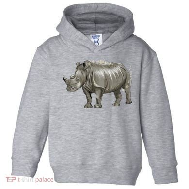 Rhinoceros From A Splash Toddler Hoodie
