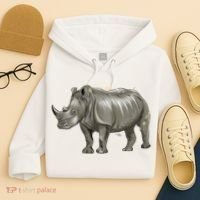 Rhinoceros From A Splash Hoodie thumb 4