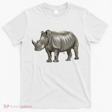 Rhinoceros From A Splash T-Shirt