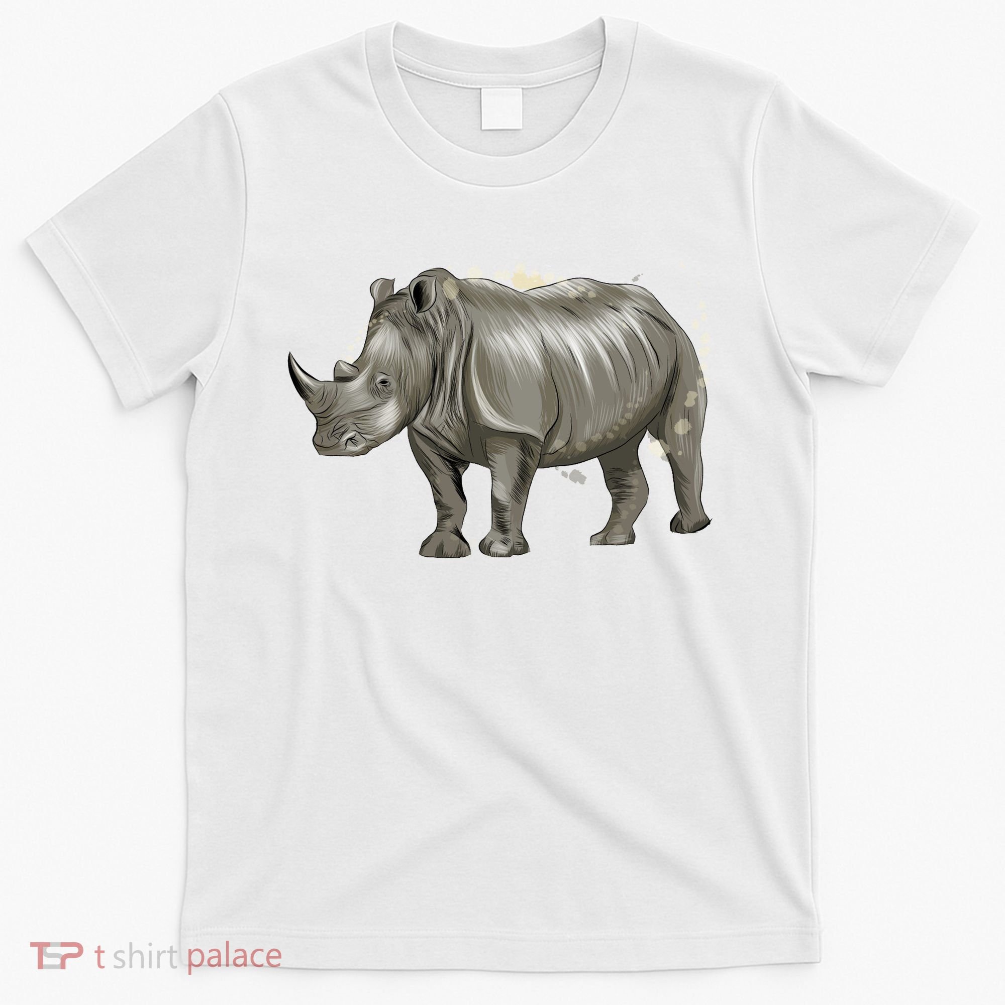 Rhinoceros From A Splash T-Shirt