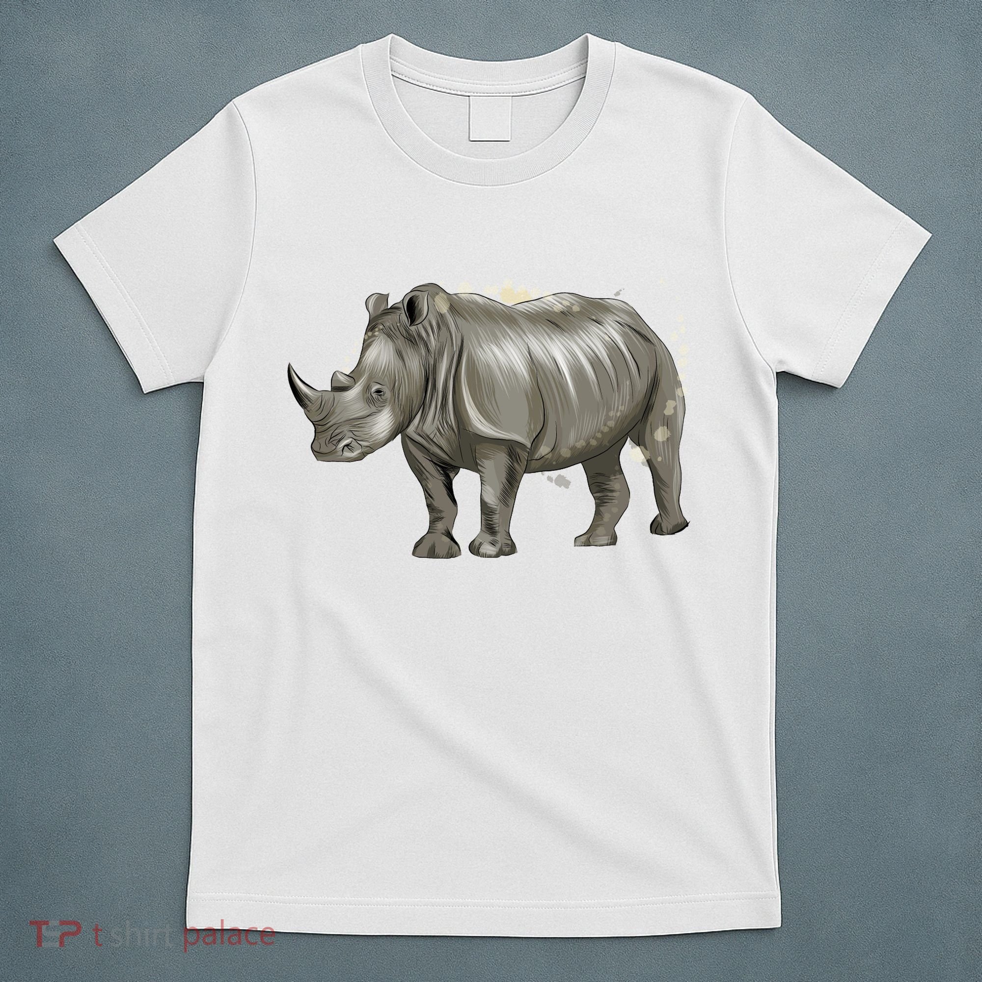 Rhinoceros From A Splash T-Shirt
