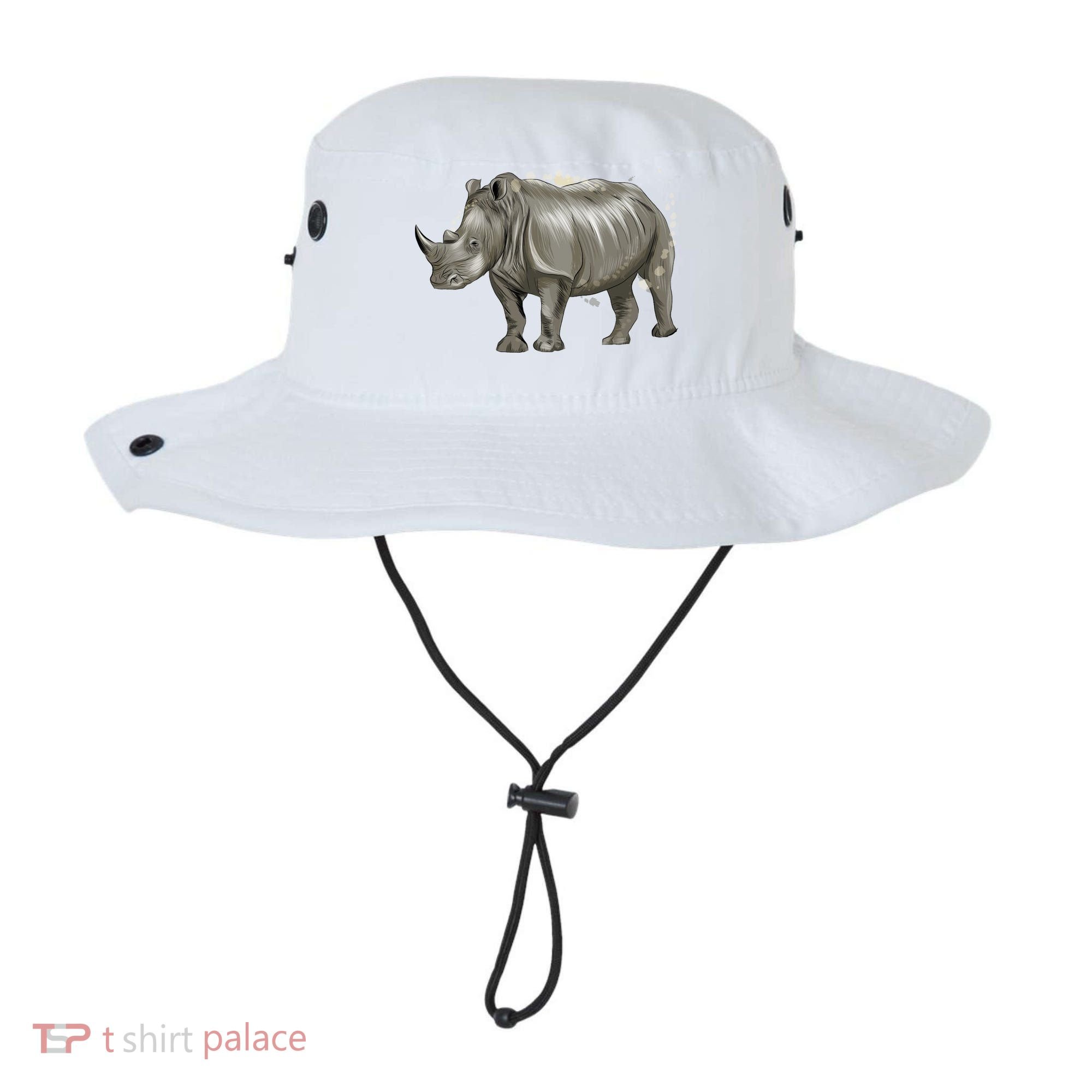 Rhinoceros From A Splash Bucket Hat