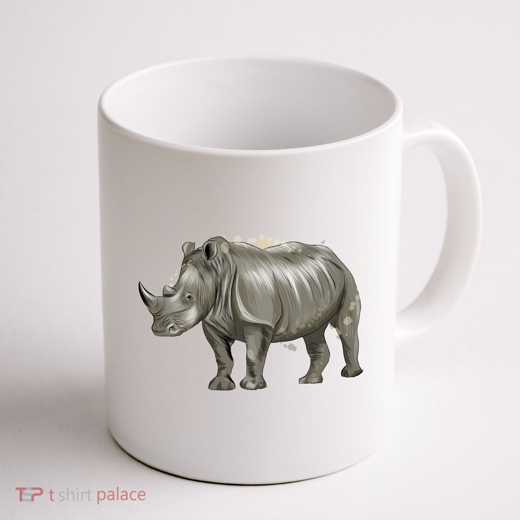 Rhinoceros From A Splash Coffee Mug