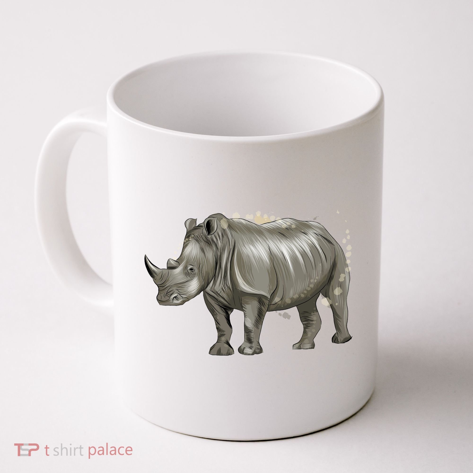 Rhinoceros From A Splash Coffee Mug