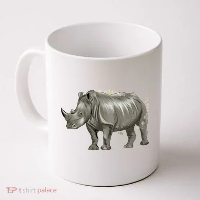 Rhinoceros From A Splash Coffee Mug
