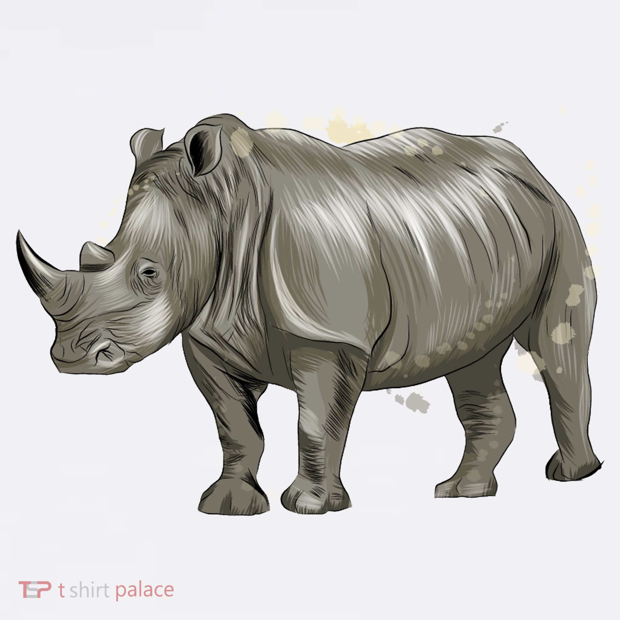 Rhinoceros From A Splash Coffee Mug