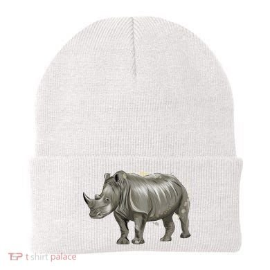 Rhinoceros From A Splash Beanie