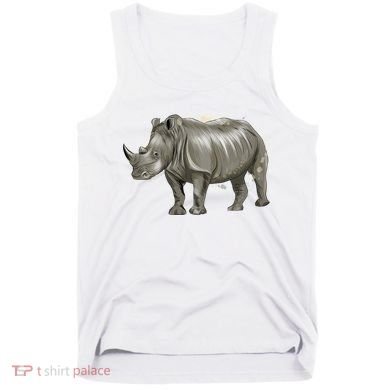 Rhinoceros From A Splash Tank Top