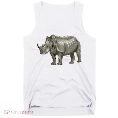 Rhinoceros From A Splash Tank Top