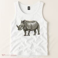 Rhinoceros From A Splash Tank Top thumb 2