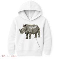 Rhinoceros From A Splash Kids Hoodie thumb 0