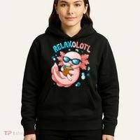 Relaxolotl Funny Axolotl Relax  Hoodie thumb 5