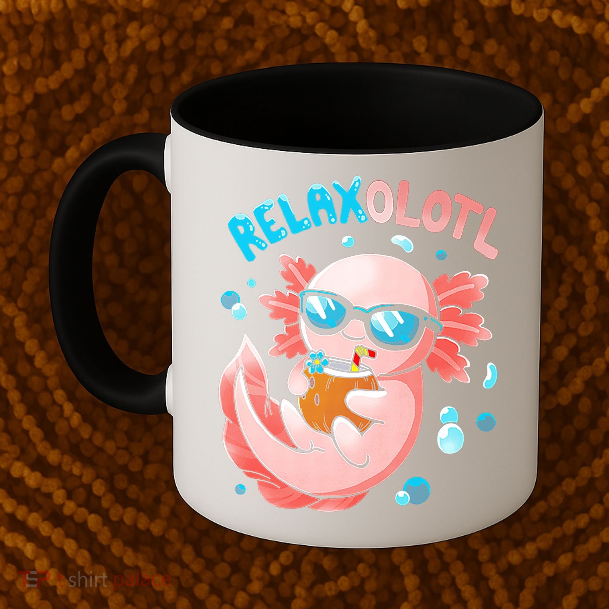 Relaxolotl Funny Axolotl Relax  Coffee Mug