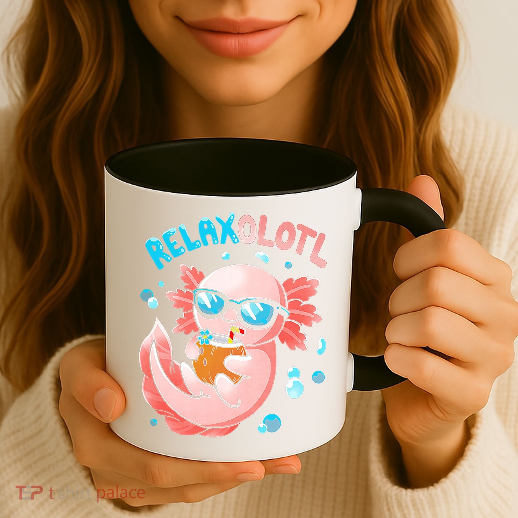Relaxolotl Funny Axolotl Relax  Coffee Mug