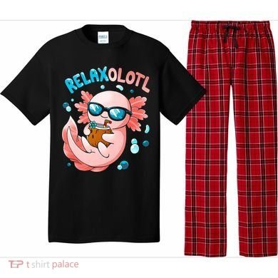 Relaxolotl Funny Axolotl Relax  Pajama Set