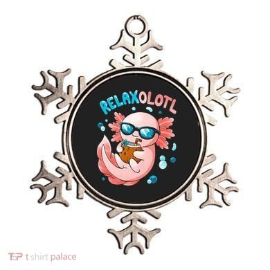 Relaxolotl Funny Axolotl Relax  Ornament
